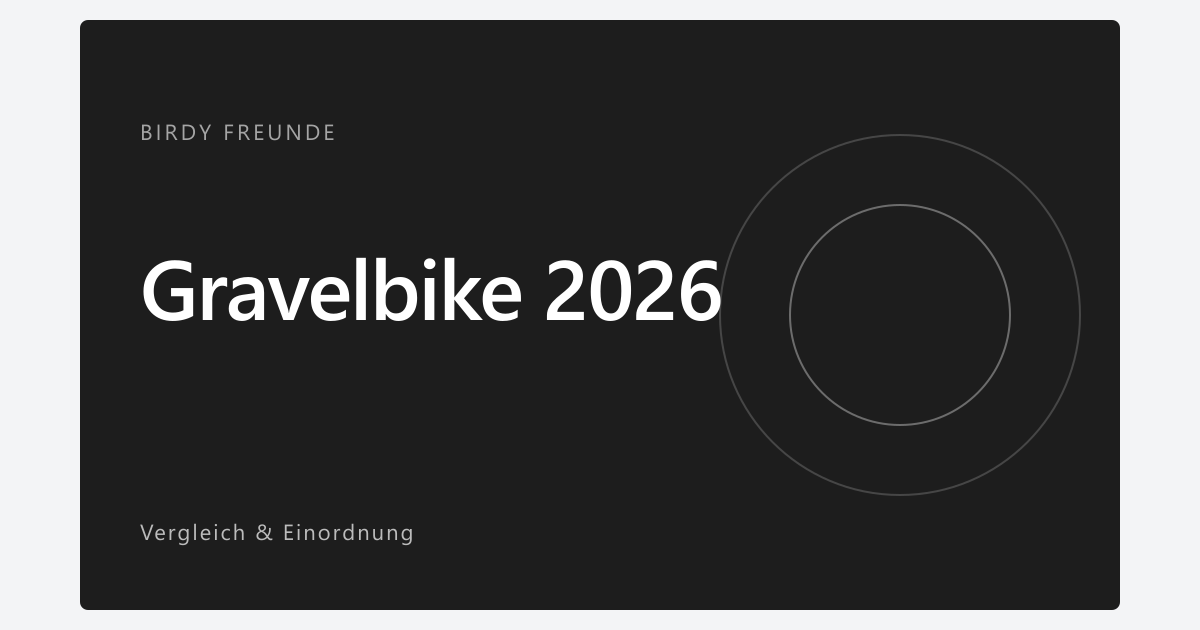 Gravelbike-Vergleich 2026: Die besten Modelle für Schotter & Asphalt